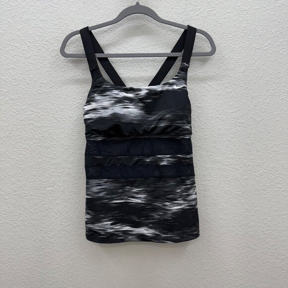 Nike Print Tankini Swim Bathing Suit Top Womens size Large NESSA233 KO17277 - Picture 1 of 7